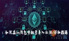 : 如何在im钱包中批量导入